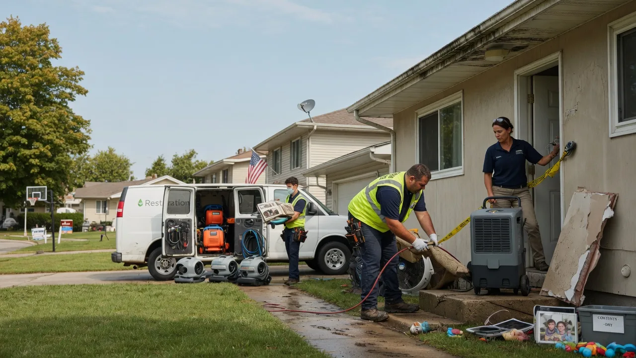 Water Damage Restoration in Glenarm, IL near me